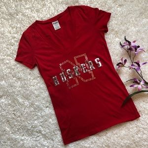 VS Pink Nebraska T-Shirt Size Small